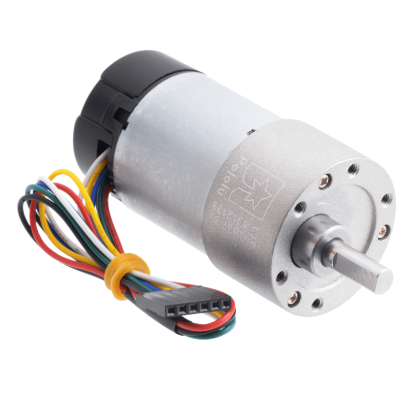 Motorreductor con encoder 37D 131:1