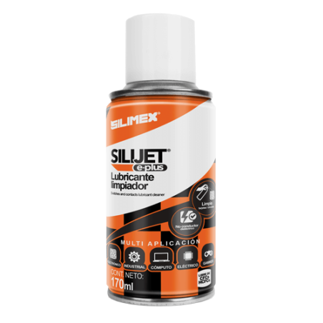 SILIJET E PLUS Limpiador lubricante no corrosivo 170mL