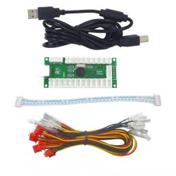 Codificador USB Para JOYSTICK set  ARCADE con Terminales