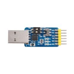 Modulo Convertidor USB 6 en 1 TTL a RS232 RS485 CP2102 MAX485 MAX232