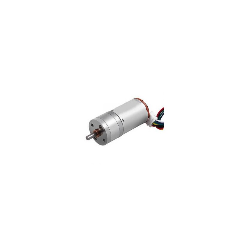 Motor JGA25-370 con encoder 12VDC 330RPM