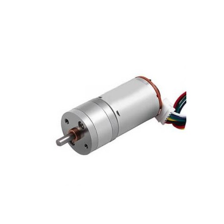 Motor JGA25-370 con encoder 12VDC 330RPM