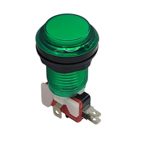 Boton para maquinita con Microswich CON LED