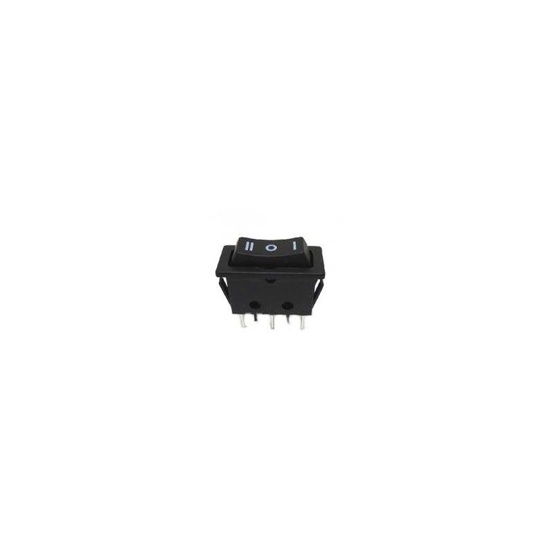 SWITCH BALANCIN KCD1 RECTANGULAR NEGRO ON-OFF-ON 125V 16A