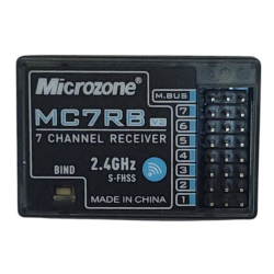 CONTROL RC MC6C 6CH CON RECEPTOR MC7RB 7CH 2.4GHz