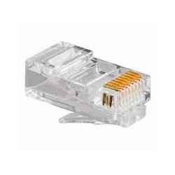 PLUG RJ45 CAT6 METÁLICO