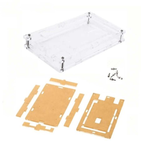 CASE ARDUINO MEGA DE ACRÍLICO 2mm