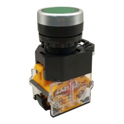 BOTON MOMENTANEO TIPO INDUSTRIAL  22 MM