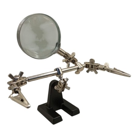 MINI ATRIL CON LUPA PARA CIRCUITO IMPRESO