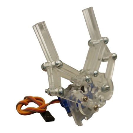 GRIPPER DE ACRILICO CON SERVO SG90
