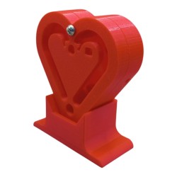 CARCASA DE CORAZON IMPRESA 3D