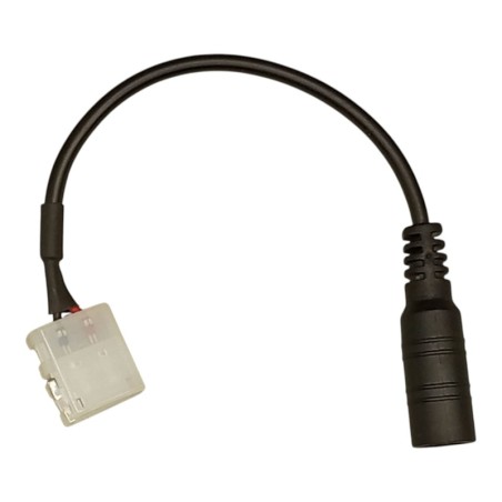 JACK CON CABLE CONECTOR RAPIDO GRAPA HEMBRA PARA TIRA LED