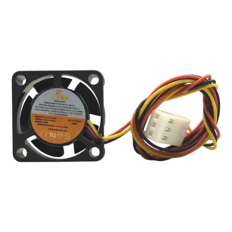 VENTILADOR PIGRA 25X2510MM 5V
