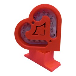 CARCASA CORAZON GALACTICO IMPRESA 3D