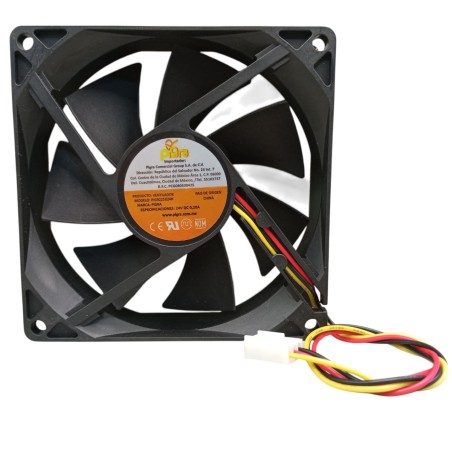 VENTILADOR PIGRA 90X90X25MM 24V