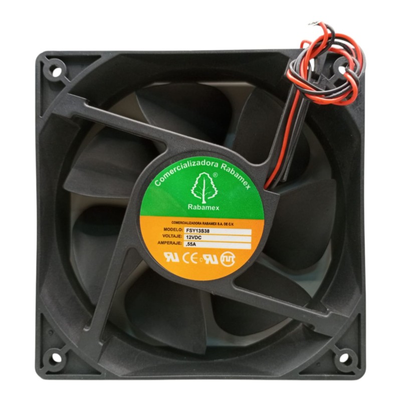 VENTILADOR PIGRA 120X120X38MM 12V