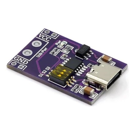 PLACA DE SEÑAL DE CARGA RAPIDA USB C 5V 9V 12V 15V 20V