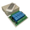 CONTROL DE RADIOFRECUENCIA 433 MHZ CON 8 RELEVADORES
