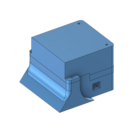 CHASIS MINI SUMO 3D ROBOTICA (10X10 CM)