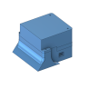 CHASIS MINI SUMO 3D ROBOTICA (10X10 CM)