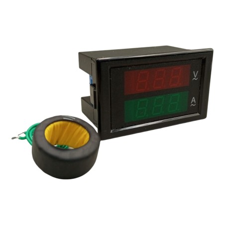 VOLTMETRO AMPERIMETRO AC 0-100 A / 80-300 V