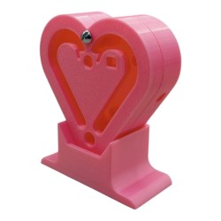 CARCASA DE CORAZON IMPRESA 3D