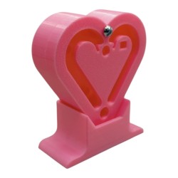 CARCASA DE CORAZON IMPRESA 3D