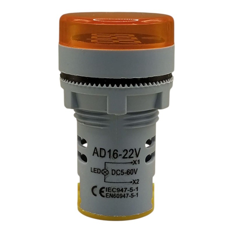 AD16-22DSV VOLTMETRO REDONDO DC 5-60 VCD
