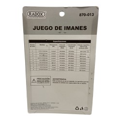 JUEGO DE IMANES PARA ELECTRONICA 870-013