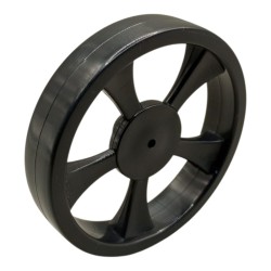 LLANTA PLASTICO NEGRA 63.9...