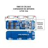 BMS 3S CELDAS CARGADOR DE BATERIA LITIO 10A