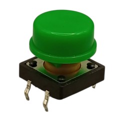 BOTON TIPO PUSH 4 PINES CON TAPA INTERCAMBIABLE