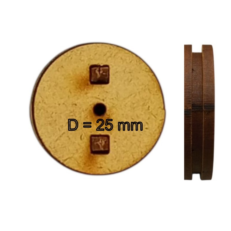 POLEA MDF PUNTO PARA MOTOR