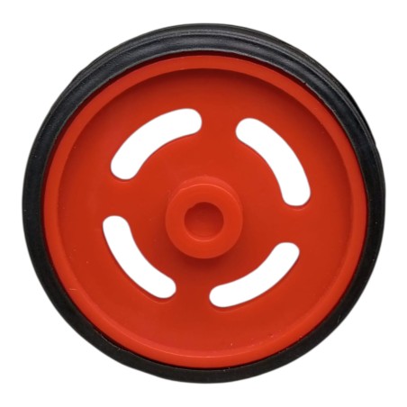 LLANTARO DE RUEDAS ROJA DE 6.2 CM DE DIAMETRO