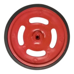 LLANTARO DE RUEDAS ROJA DE 6.2 CM DE DIAMETRO