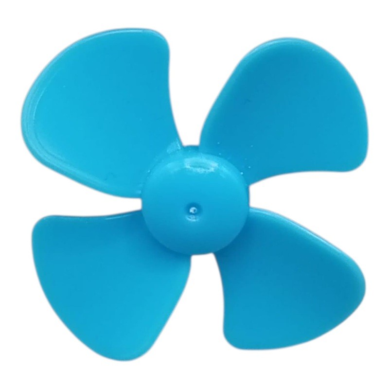 HELICE DE 4 ASPAS 45 MM PARA EJE DE 3MM