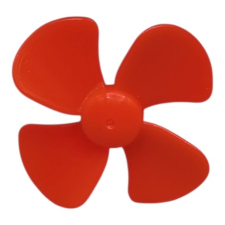 HELICE DE 4 ASPAS 45 MM PARA EJE DE 3MM