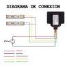 SENSOR TOUCH ESPEJO CONTROL SWITCH 12V