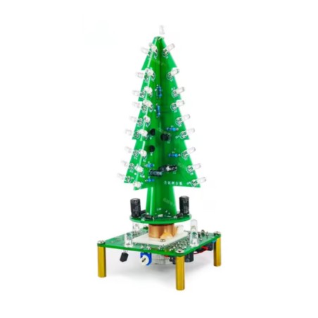 ARBOL DE NAVIDAD GIRATORIO PRACTICA DE SOLDADURA