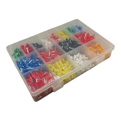 KIT DE FERRULES CON ORGANIZADOR TERMINAL PREAISLADO 2120 PIEZAS KIT-FERR