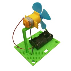 KIT VENTILADOR PLASTICO 4 ASPAS