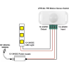 SENSOR PIROLICO PARA TIRA LED 12/24V DC 8A