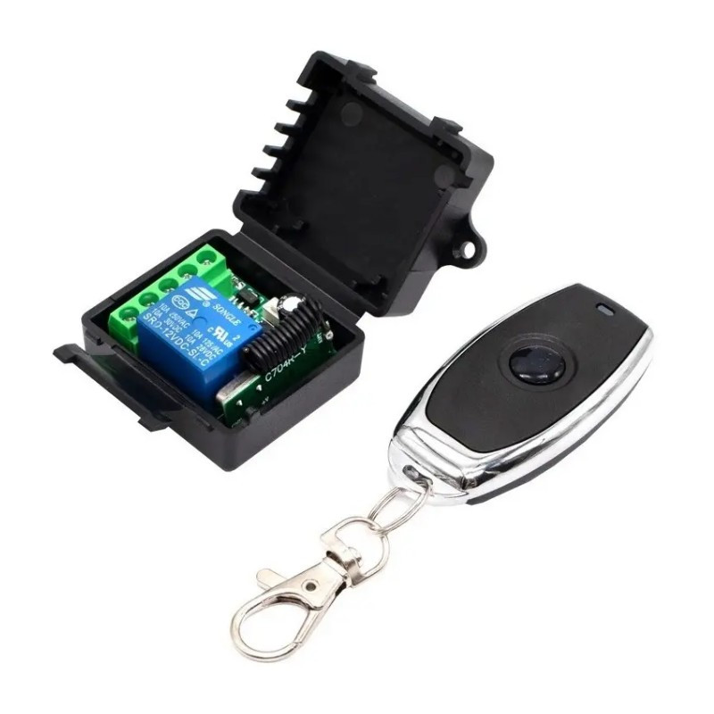 RELAY 433MHz CON 1 RELEVADOR KG1201-A KTNNKG 12V RF SN-RAD1N