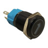 BOTON METALICO DE FIGURA CON LUZ INCLUYE CABLE 16MM BOTF-16 PUSH