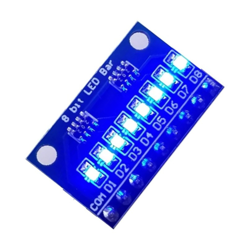 MODULO DE 8 INDICADOR LED 3.3V-5V SN-8LED