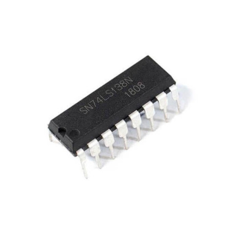 74LS138 DECOM/MUX 3 A 8 LINEAS