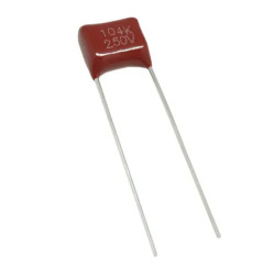 CAPACITOR POLIESTER 0.1 UF...