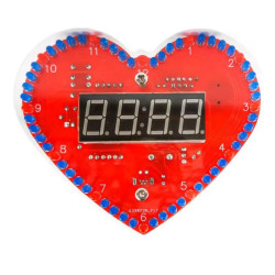KIT CORAZON RELOJ DIGITAL...
