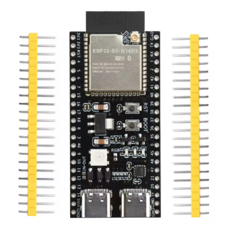 ESP32-S3 N16R8 TARJETA DUAL USB-C PARA ANTENA EXTERNA