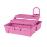 CAJA COSMETIQUERA ROSA 14" PRETUL